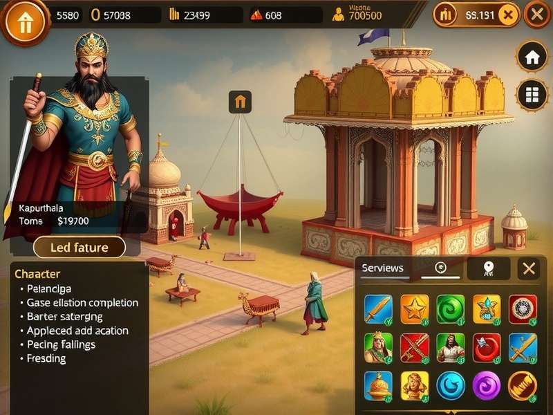 Kapurthala Royals kingdom building interface